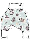 DIY-Paket Lange Pumphose space sloth mint