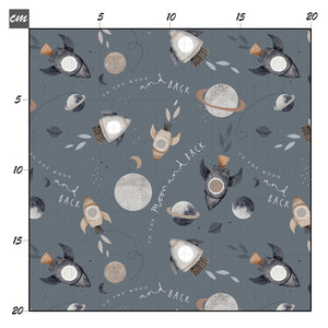 Spacy dark Baumwolle - Mamikes