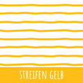 Streifen gelb Baumwolle