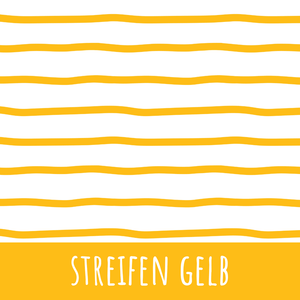 Streifen gelb Baumwolle - Mamikes