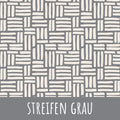 Streifen grau Bio Jersey