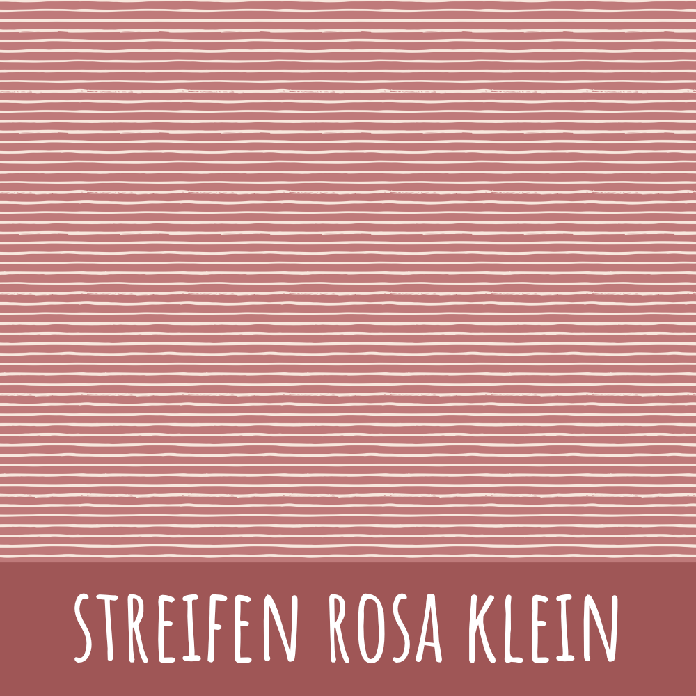 Streifen rosa klein Bio Jersey - Mamikes