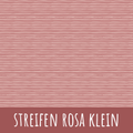 Streifen rosa klein Bio Jersey