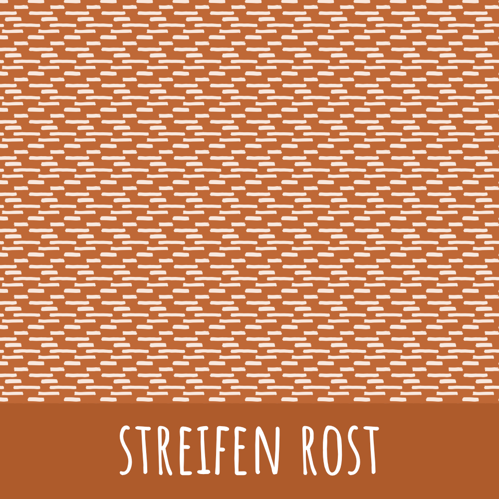 Streifen rost Baumwolle - Mamikes