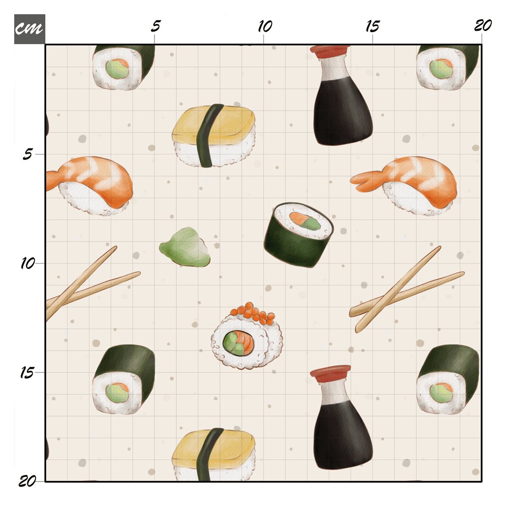 Sushi party Baumwolle - Mamikes