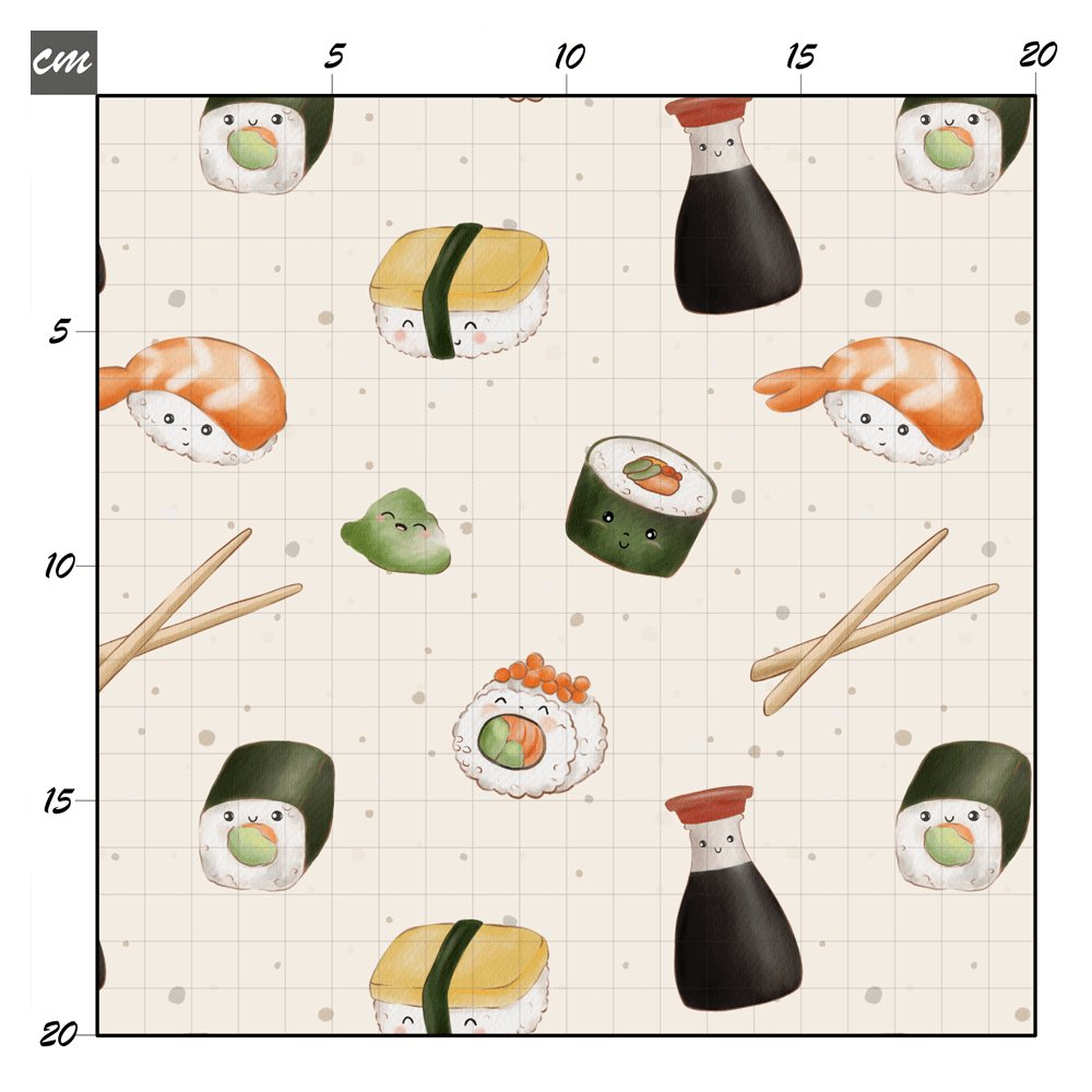 Sushi party cute Baumwolle - Mamikes