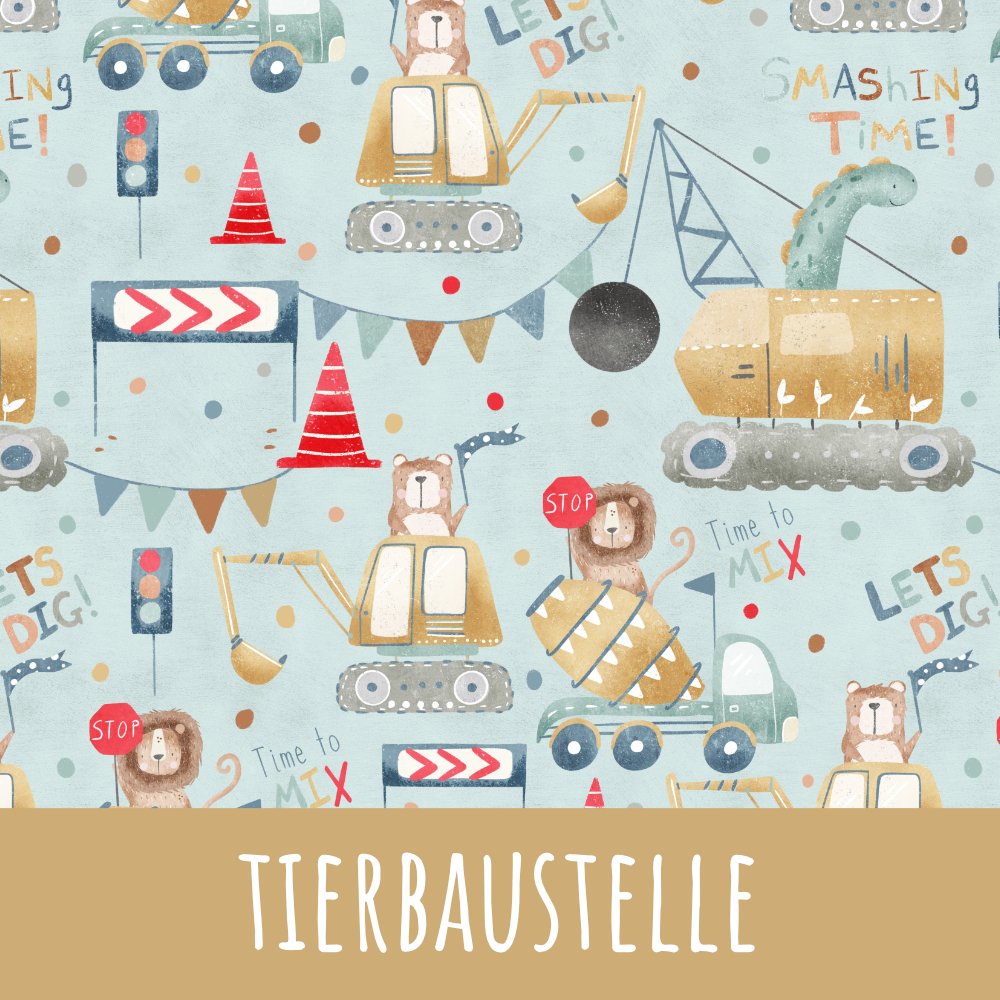 Tierbaustelle Bio Jersey - Mamikes