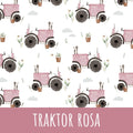 Traktor rosa Bio Sommersweat