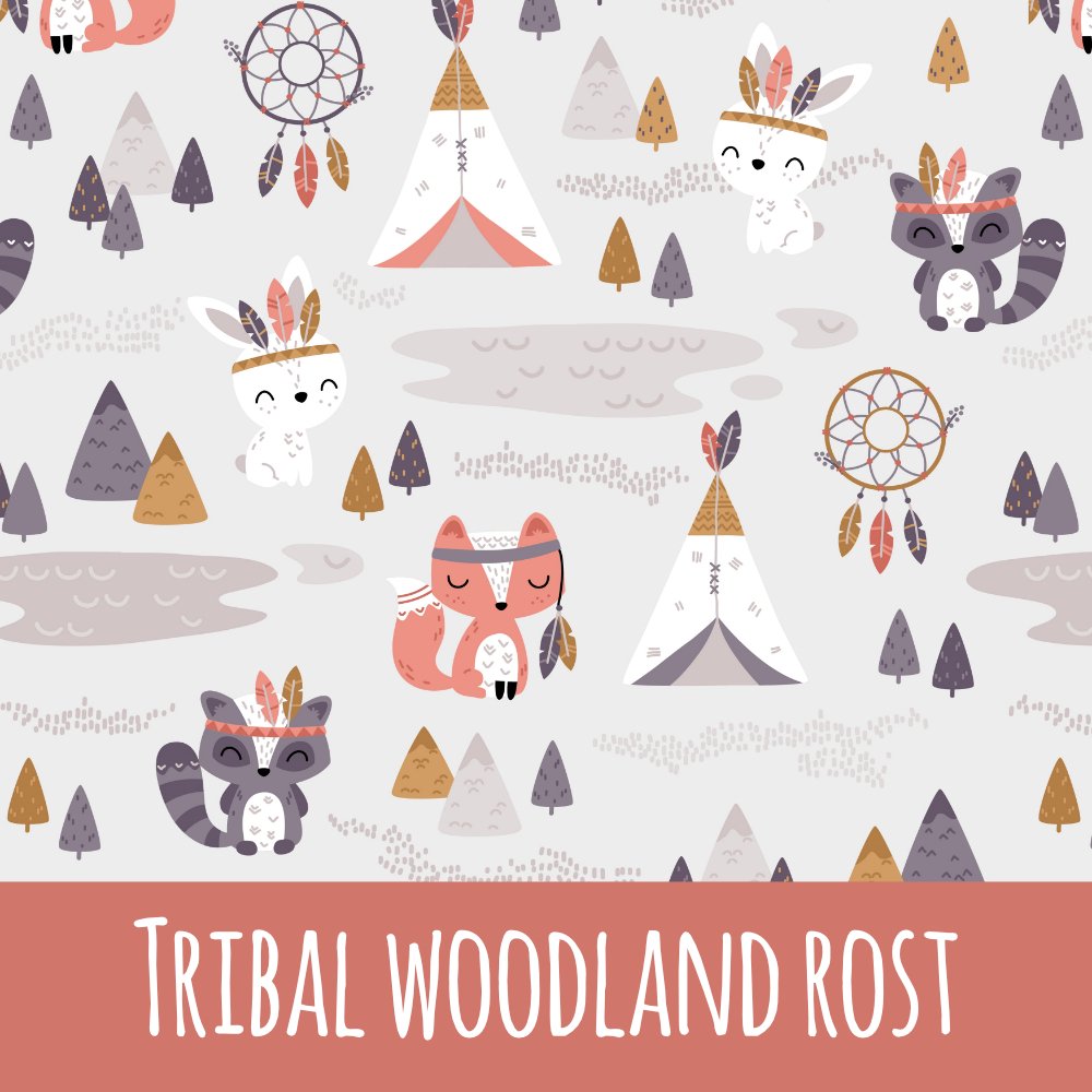 Tribal woodland rost Bio Jersey - Mamikes