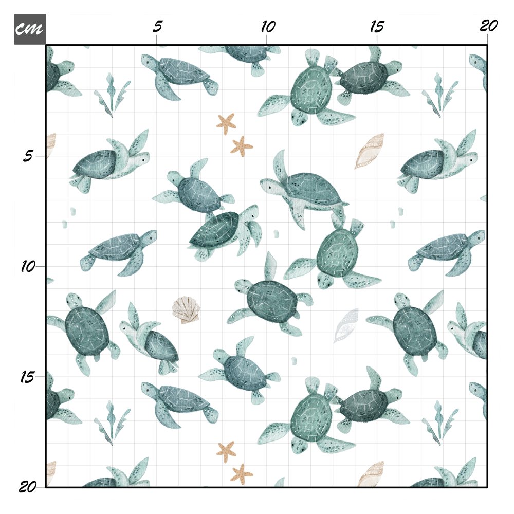 Turtle dance Baumwolle - Mamikes