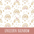Unicorn rainbow Baumwolle
