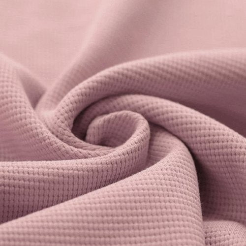Waffelstrick Jersey nuderosa