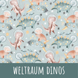 Weltraum Dinos Baumwolle - Mamikes
