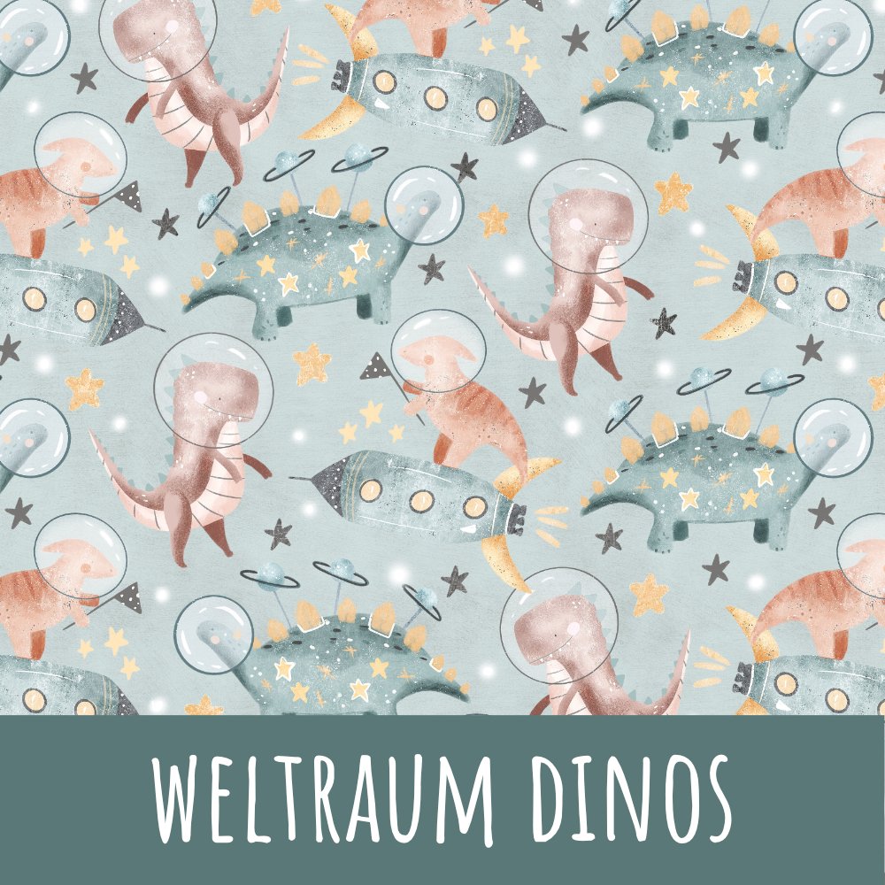 Weltraum Dinos Bio Jersey - Mamikes
