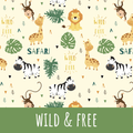 Wild and free Baumwolle