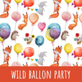 Wildballonparty Baumwolle