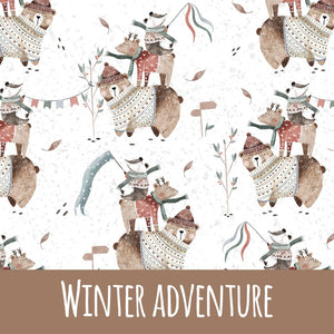 Winter adventure Baumwolle - Mamikes