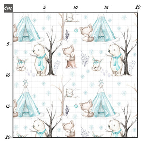 Winter woodland animals Bio Jersey - Mamikes