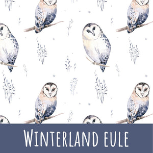 Winterland Eule Bio Jersey - Mamikes