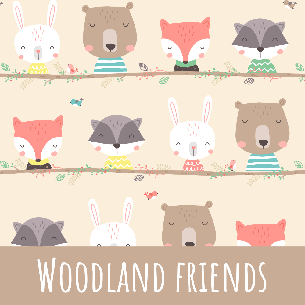 Woodland friends Bio Jersey - Mamikes