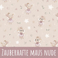 Zauberhafte Maus nude Bio Jersey