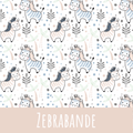Zebrabande Baumwolle
