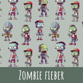 Zombie fieber Baumwolle