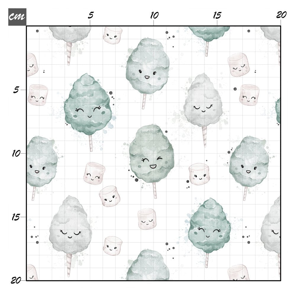 Zuckerwatte mint Baumwolle - Mamikes