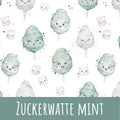 Zuckerwatte mint Baumwolle