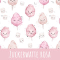 Zuckerwatte rosa Bio Jersey